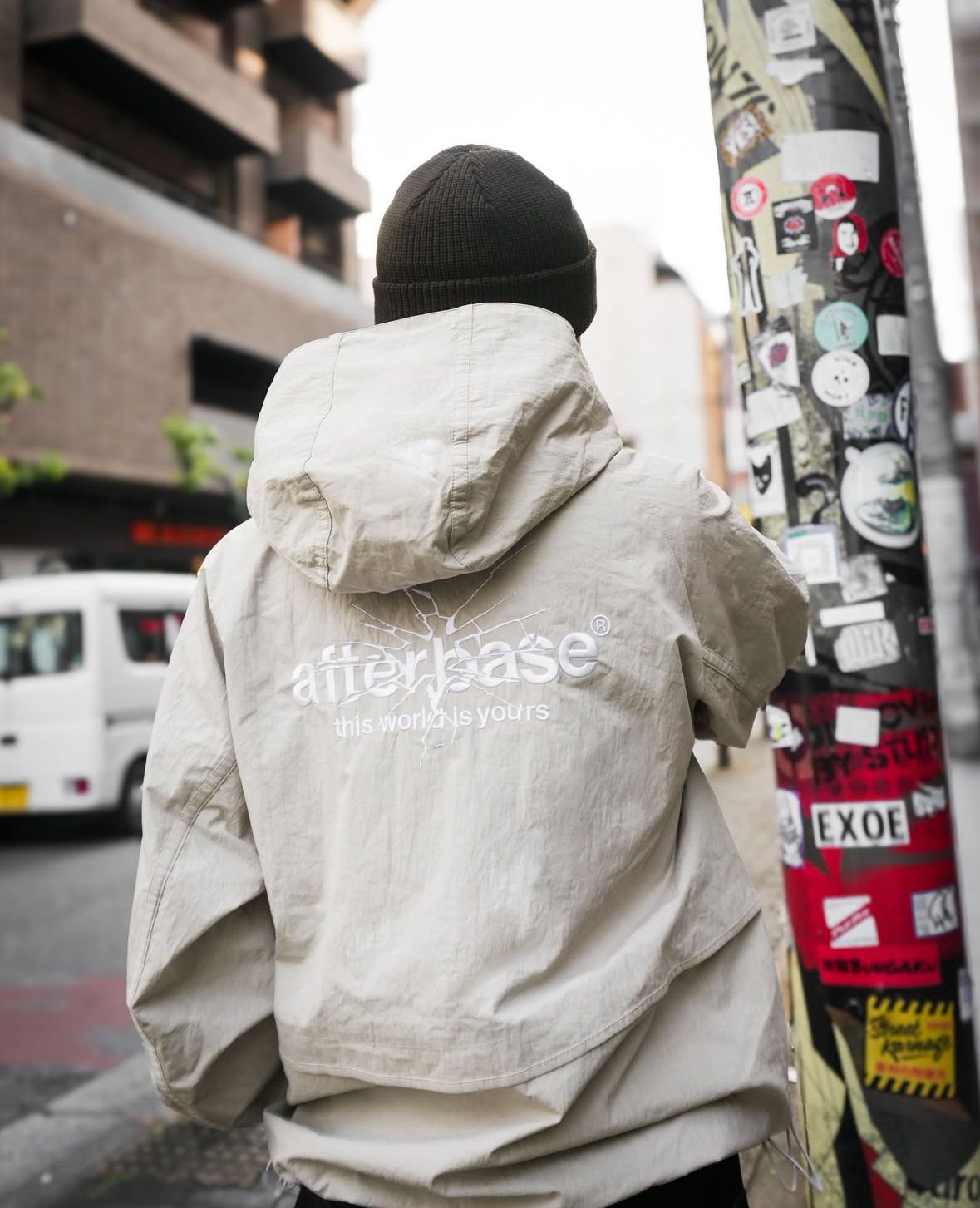 afterbase®︎ [TWIY] HOODED JACKET ( KHAKI ) / ジャケット