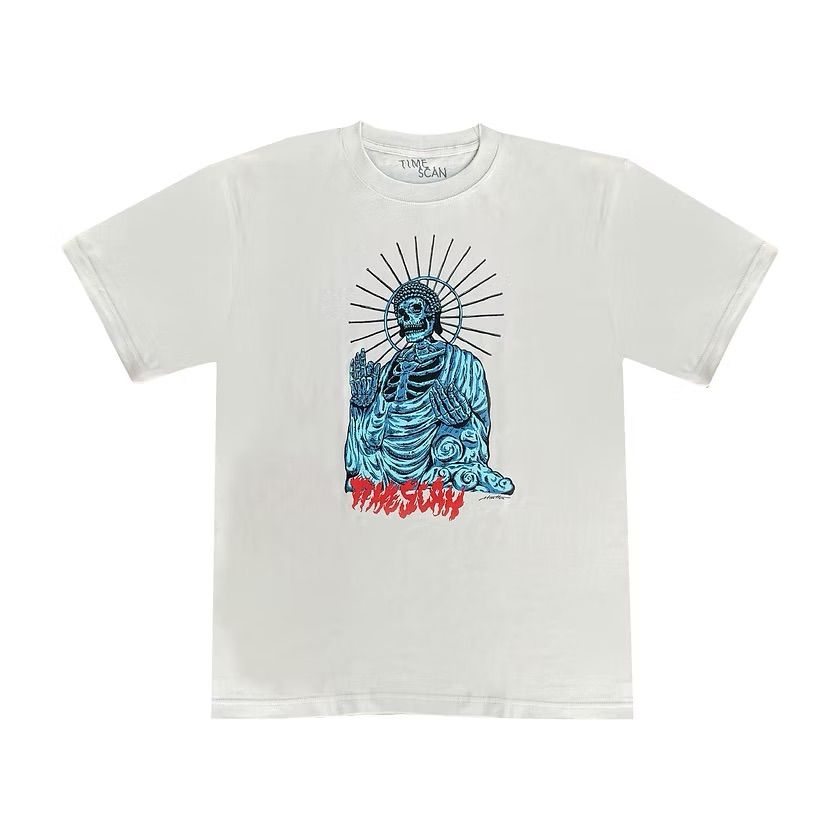 HIROTTON × TIMESCAN GREAT BUDDHA TEE (OFF WHITE) / Tシャツ