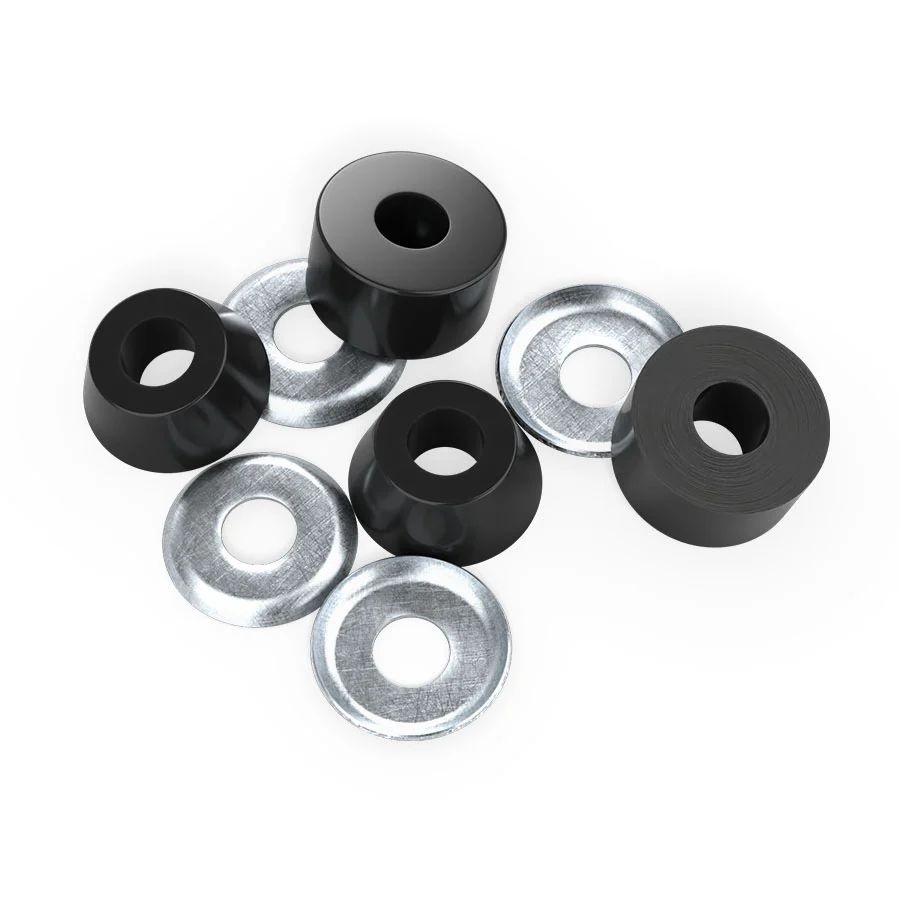 GENUINE PARTS STANDARD CYLINDER CUSHIONS HARD(94A) BX=4 SETS / スケボーブッシュゴム