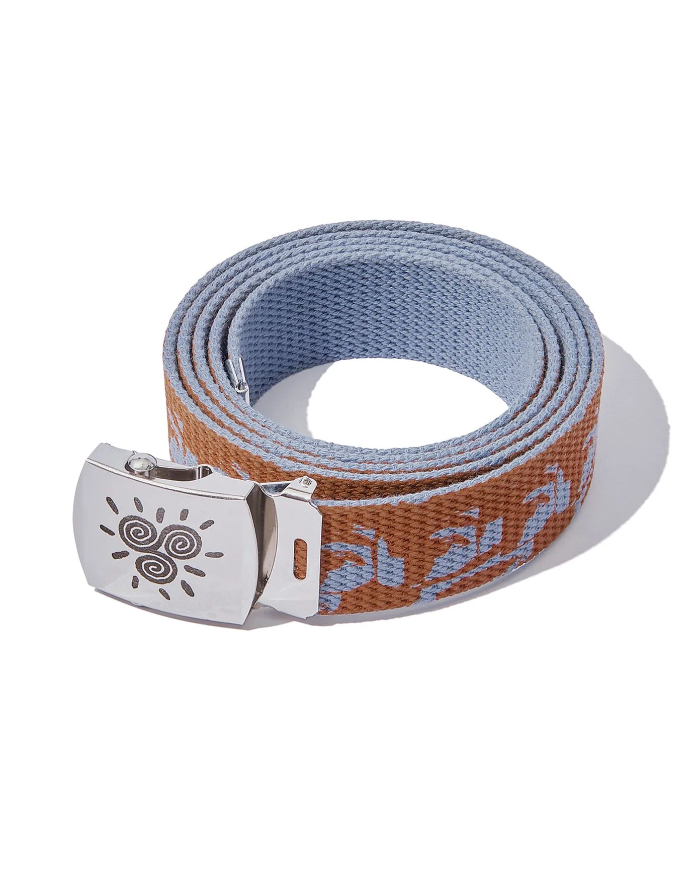 Eye Know Tape Belt ( Sky/Brown ) / ベルト