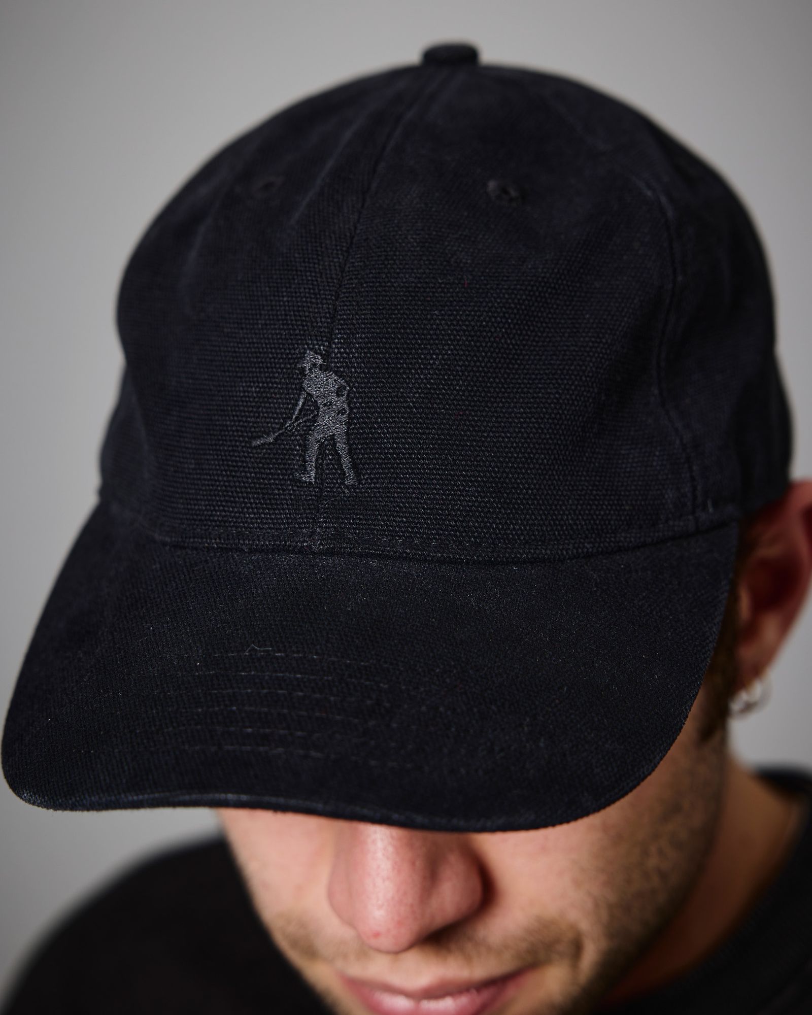 Solid Leagues Cap R46 Washed Black / キャップ