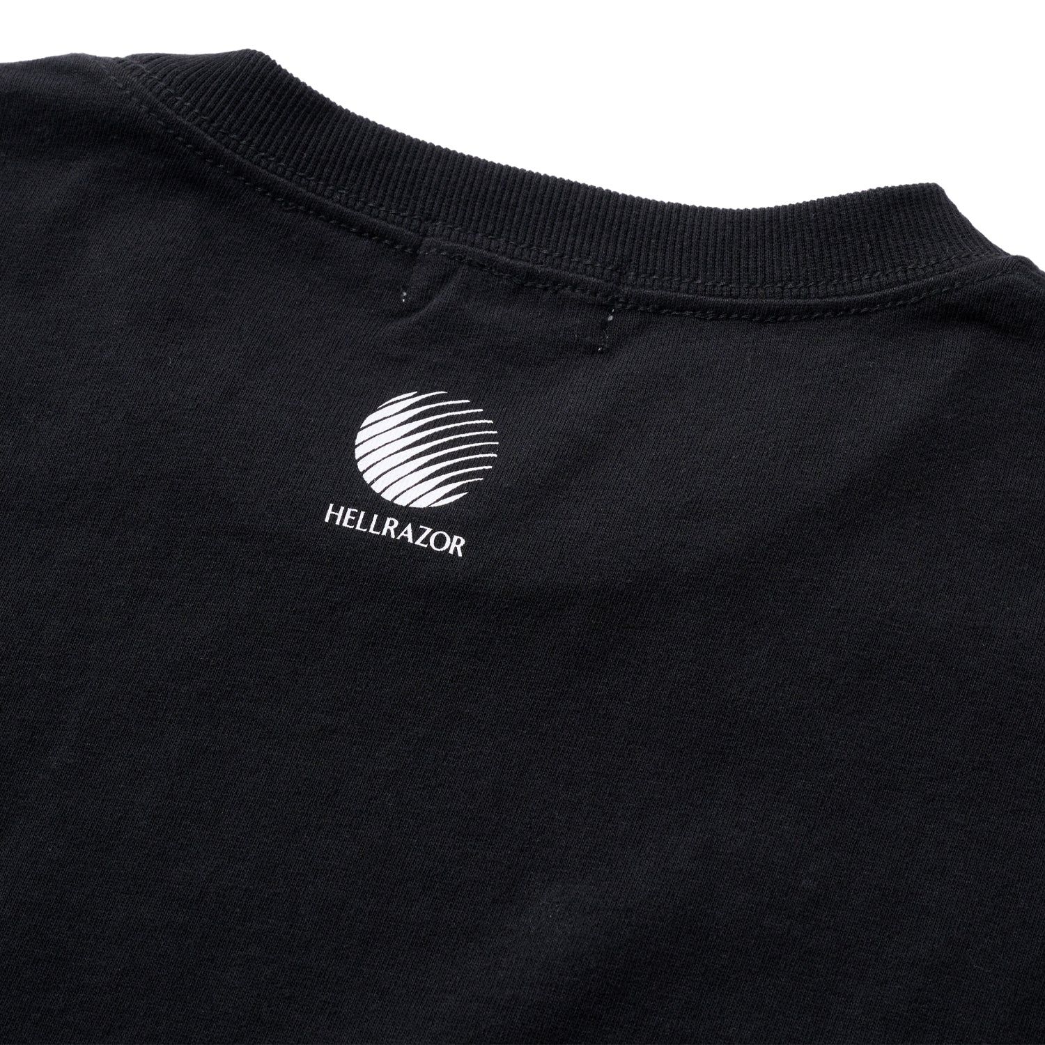 LETTER SHIRT - BLACK HELLRAZOR®︎ MOZYSKEY COLLECTION  / Tシャツ