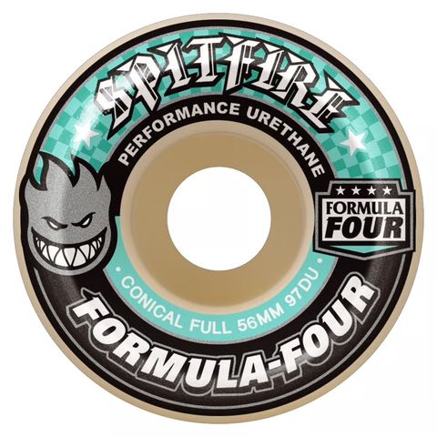 FORMULA FOUR 97 54mm CONICAL FULL SHAPE / スケボーウィール