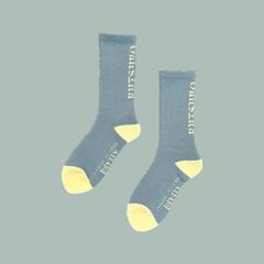 OG SOCKS SP26 ( DUSTY BLUE/YELLOW ) / ソックス