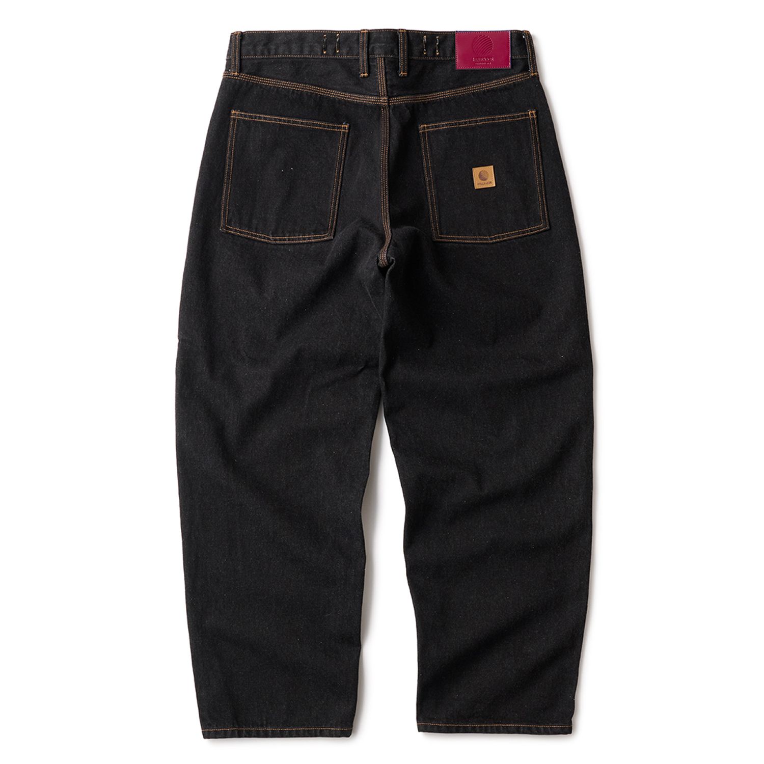 BAGGIE DENIM PANTS - ONE WASH BLACK / デニムパンツ