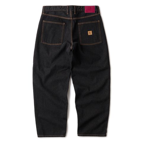 BAGGIE DENIM PANTS - ONE WASH BLACK / デニムパンツ
