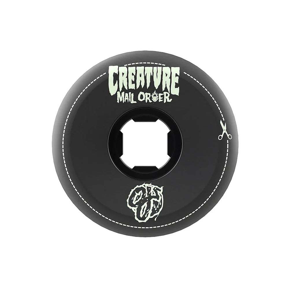 54mm CREATURE MAIL ORDER BLOODSUCKER HARDLINE BLACK 97A SKATEBOARD WHEELS | ブラック