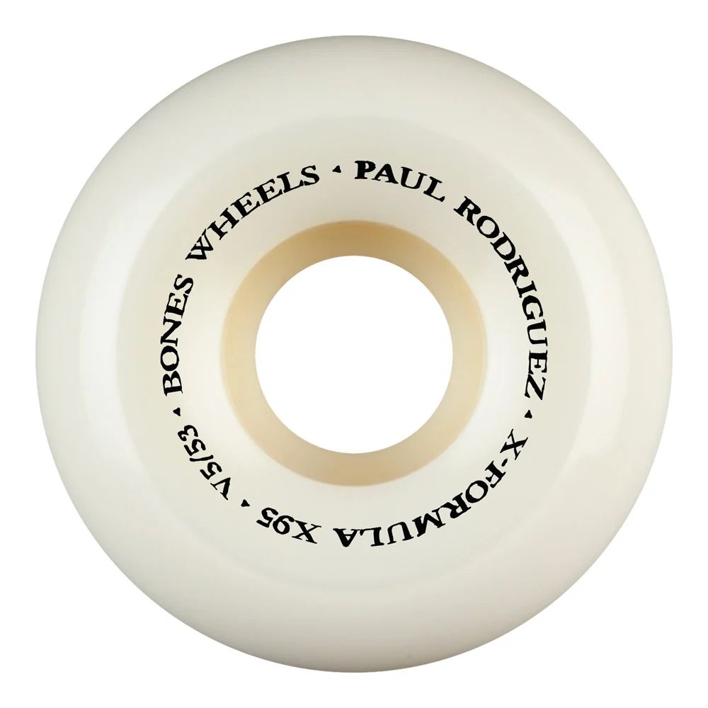 53mm X-FORMULA P-ROD SW HEEL V5 SIDECUT 95A PRO WHEELS ナチュラル