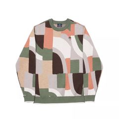 MOSA CREWNECK KNIT MULTICO / ニット セーター