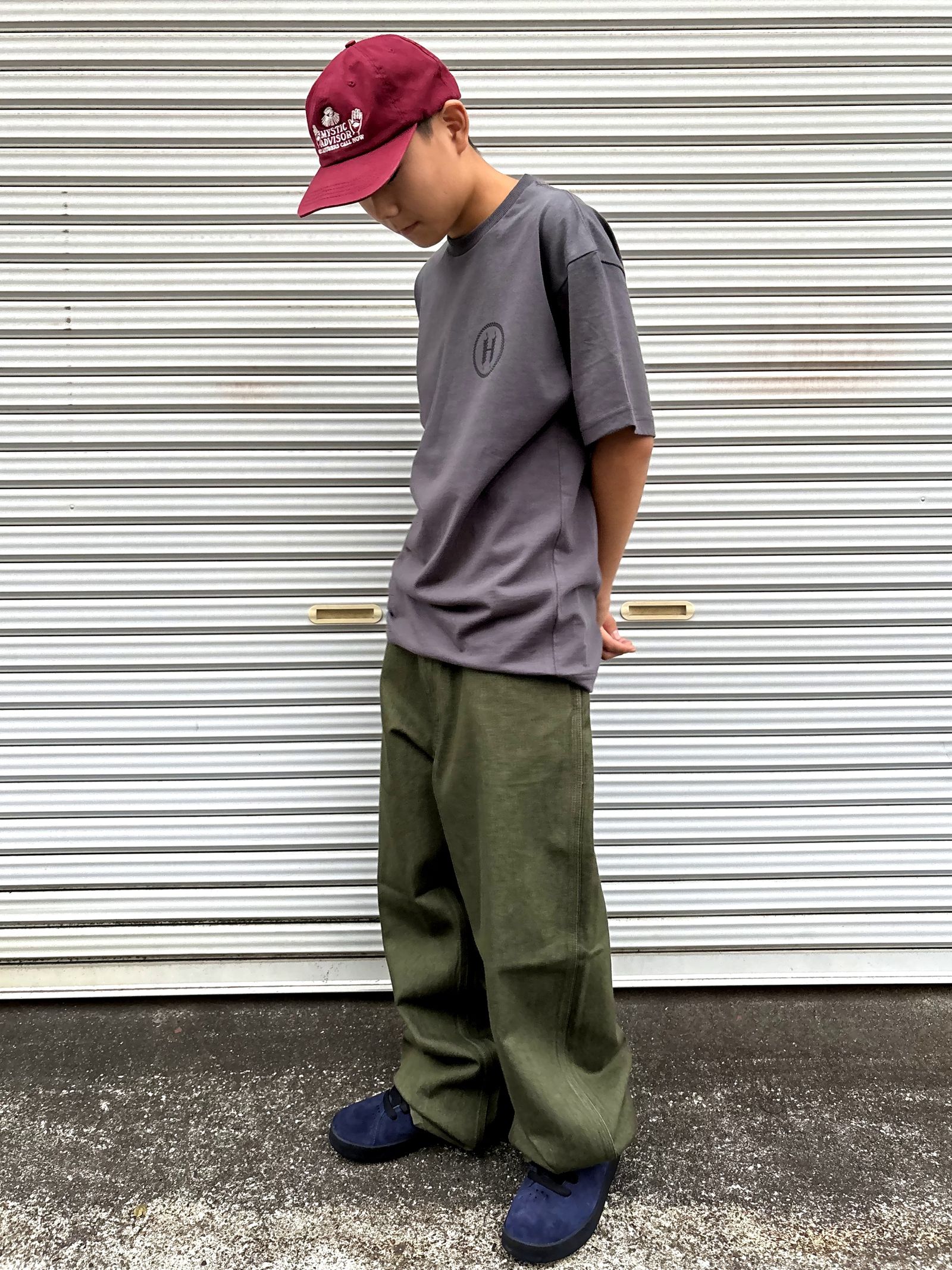 BAGGIE DENIM PANTS MOS GREEN / デニムパンツ