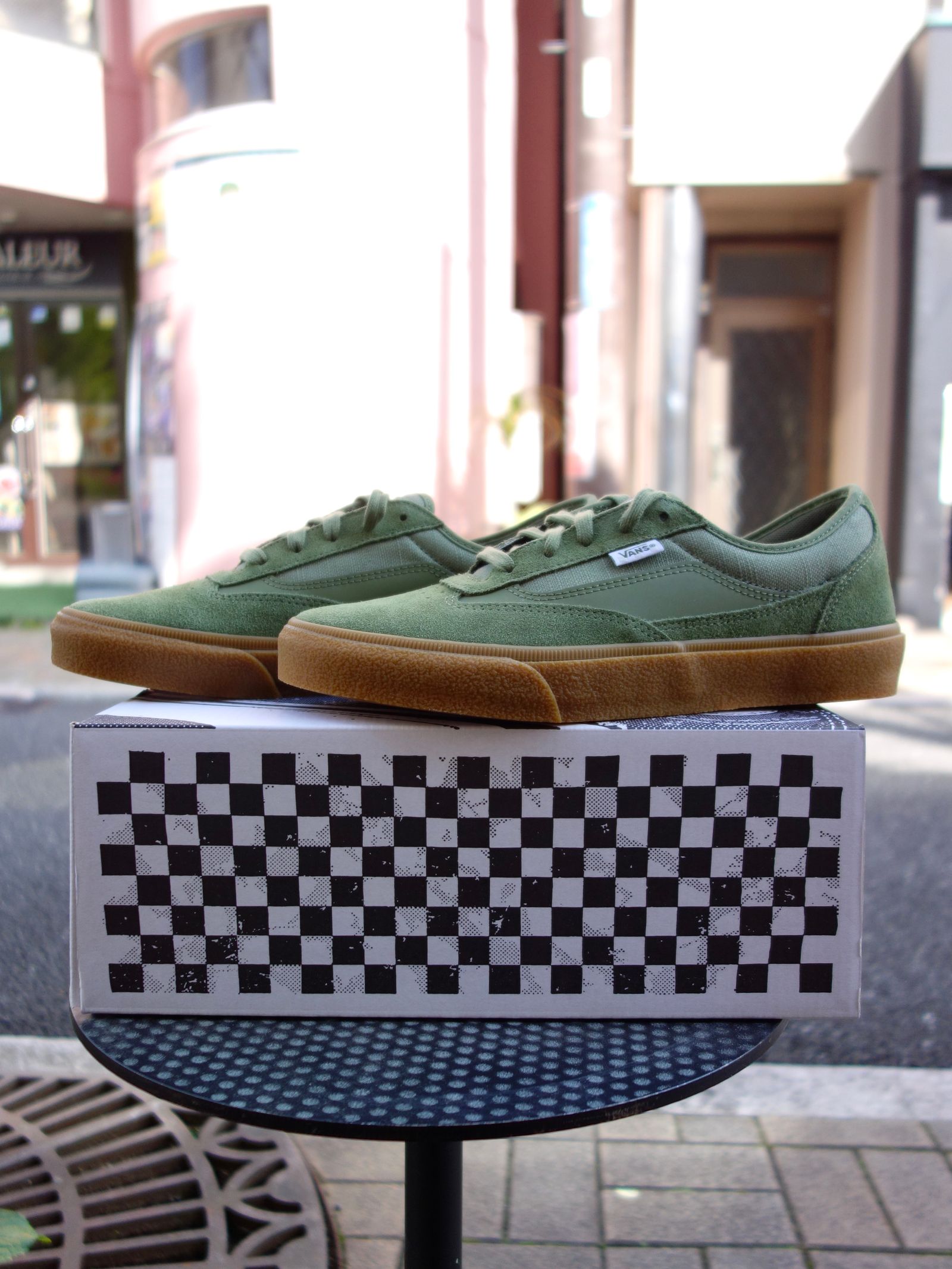 Skate Curren Caples Shoe ( CREPE GREEN / GUM ) / シューズ