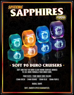 SAPPHIRE | 90DU (ハイブリッド) 58mm | クリア パープル