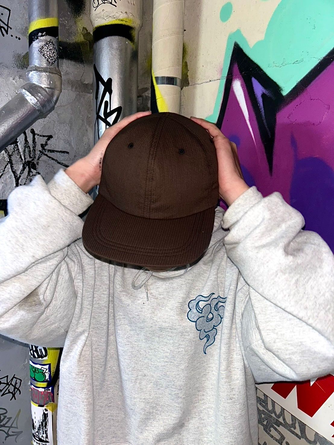 JHAKX "Stitch Dobby Hat's"( Dark Brown ) / キャップ