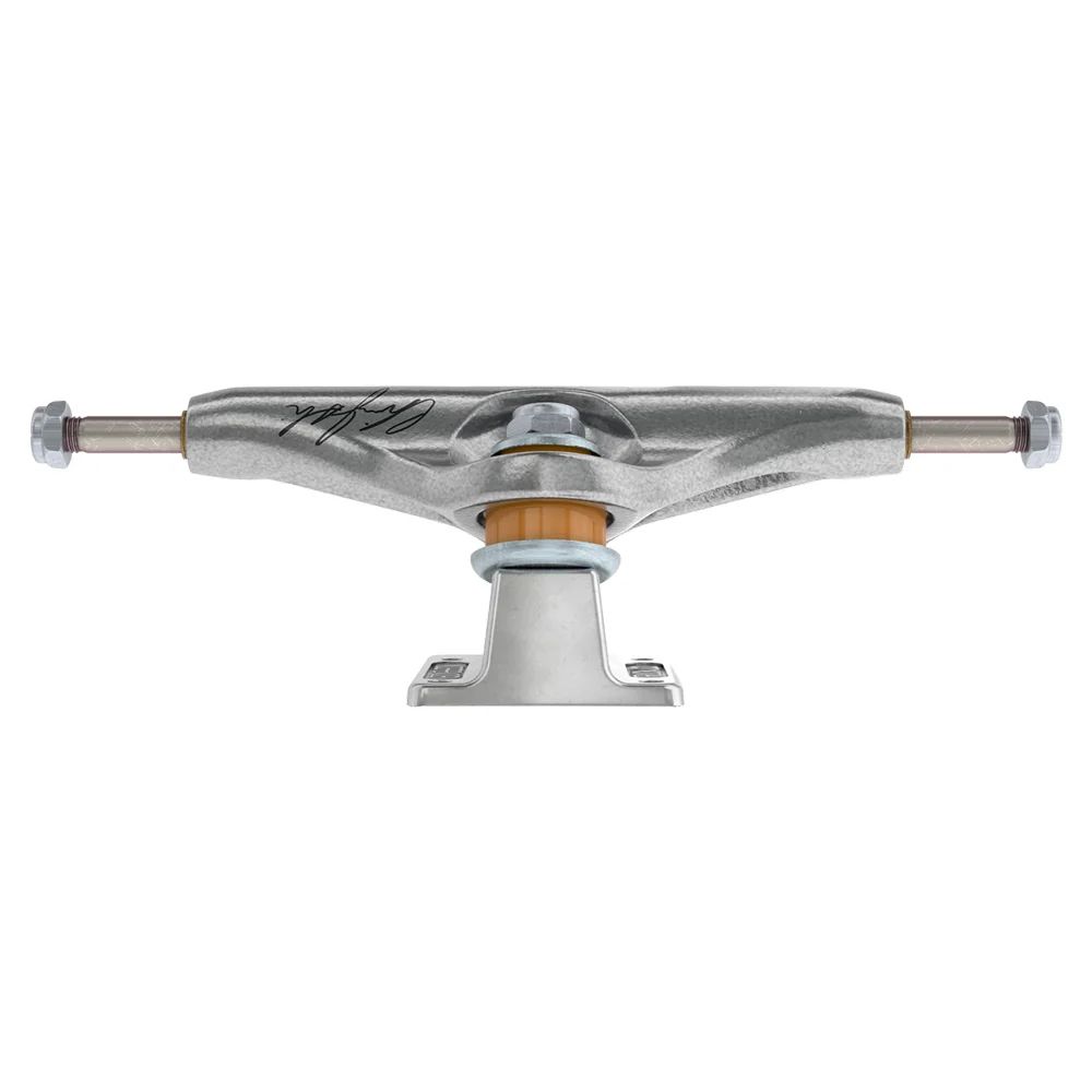 144 FORGED TITANIUM JOSLIN STICKER SLAP POLISHED SILVER STANDARD TRUCKS（Stage11） | シルバー
