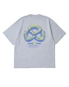Woolfe Pretzels Tee / Tシャツ(Ash)