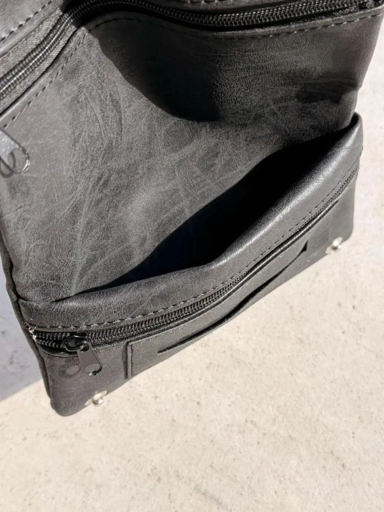 CIGARETTE POUCH ( Leather Black ) / シャグケース タバコケース