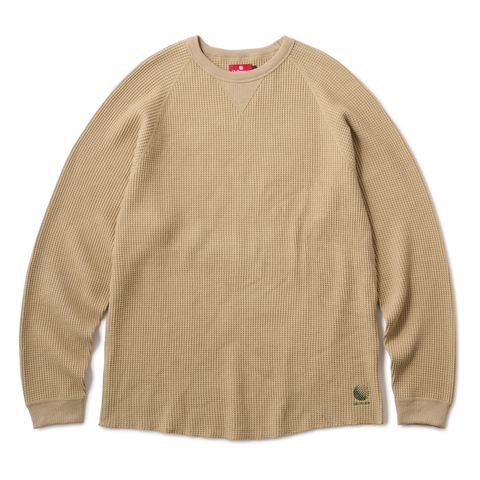 WAFFLE LS SHIRT COYOTE / サーマル