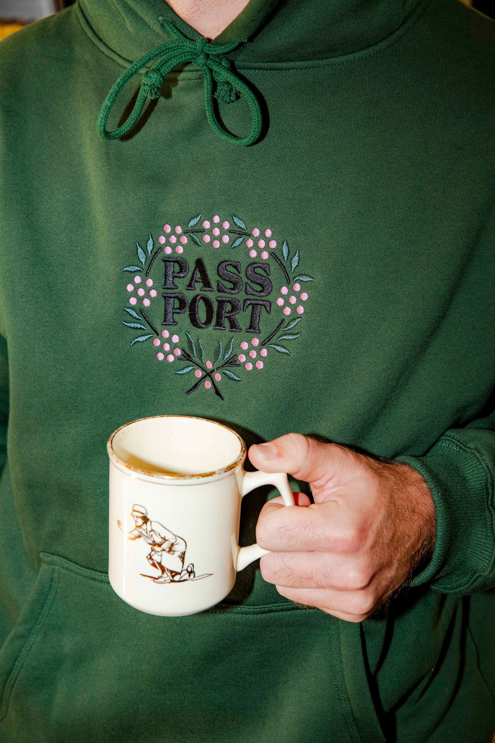 Wattle Hoodie - Forest Green - / パーカー