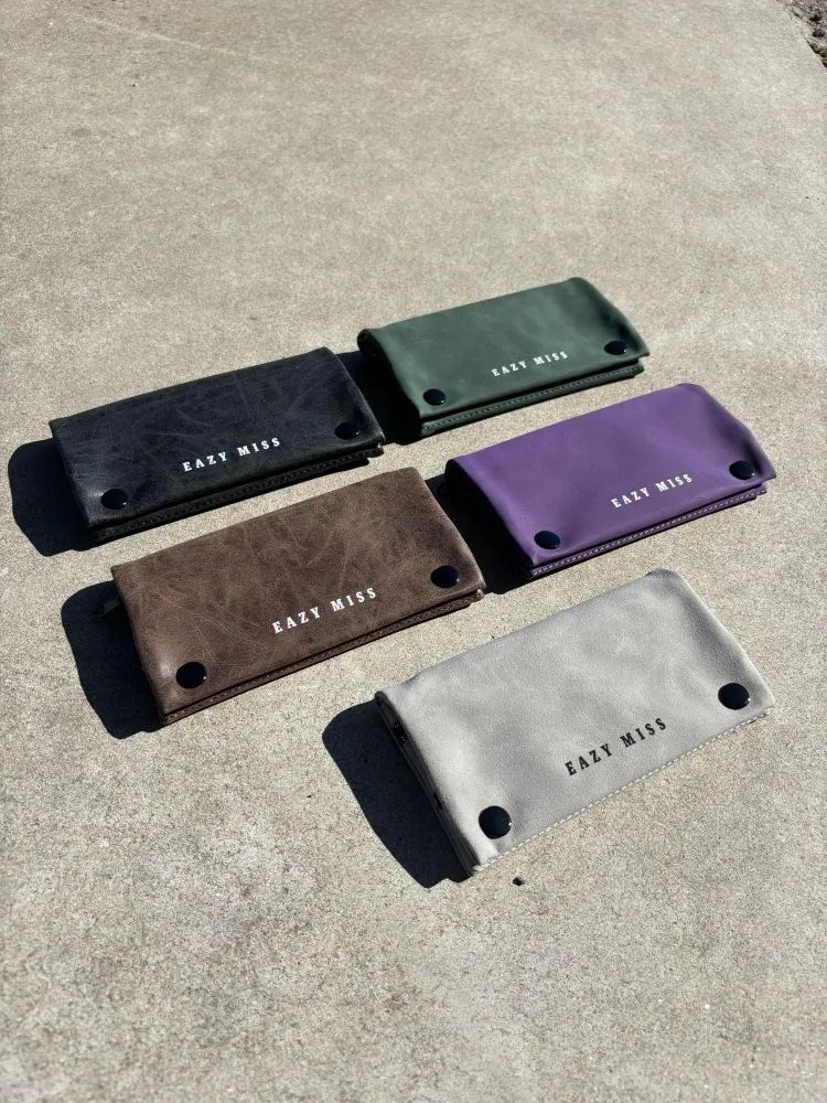CIGARETTE POUCH ( Leather Brown ) / シャグケース タバコケース