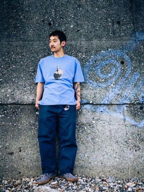 FU蜚CK - TEE ( BLUE ) / Tシャツ