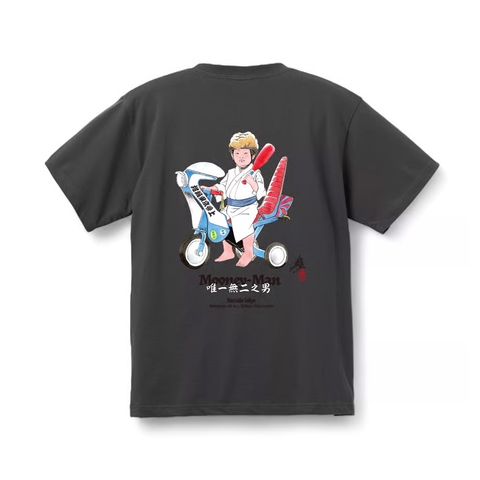 無二男（MOONEY MAN） S/S T-SHIRTS (RUTSUBO×YU SUDA ） / 半袖Tシャツ(Black)