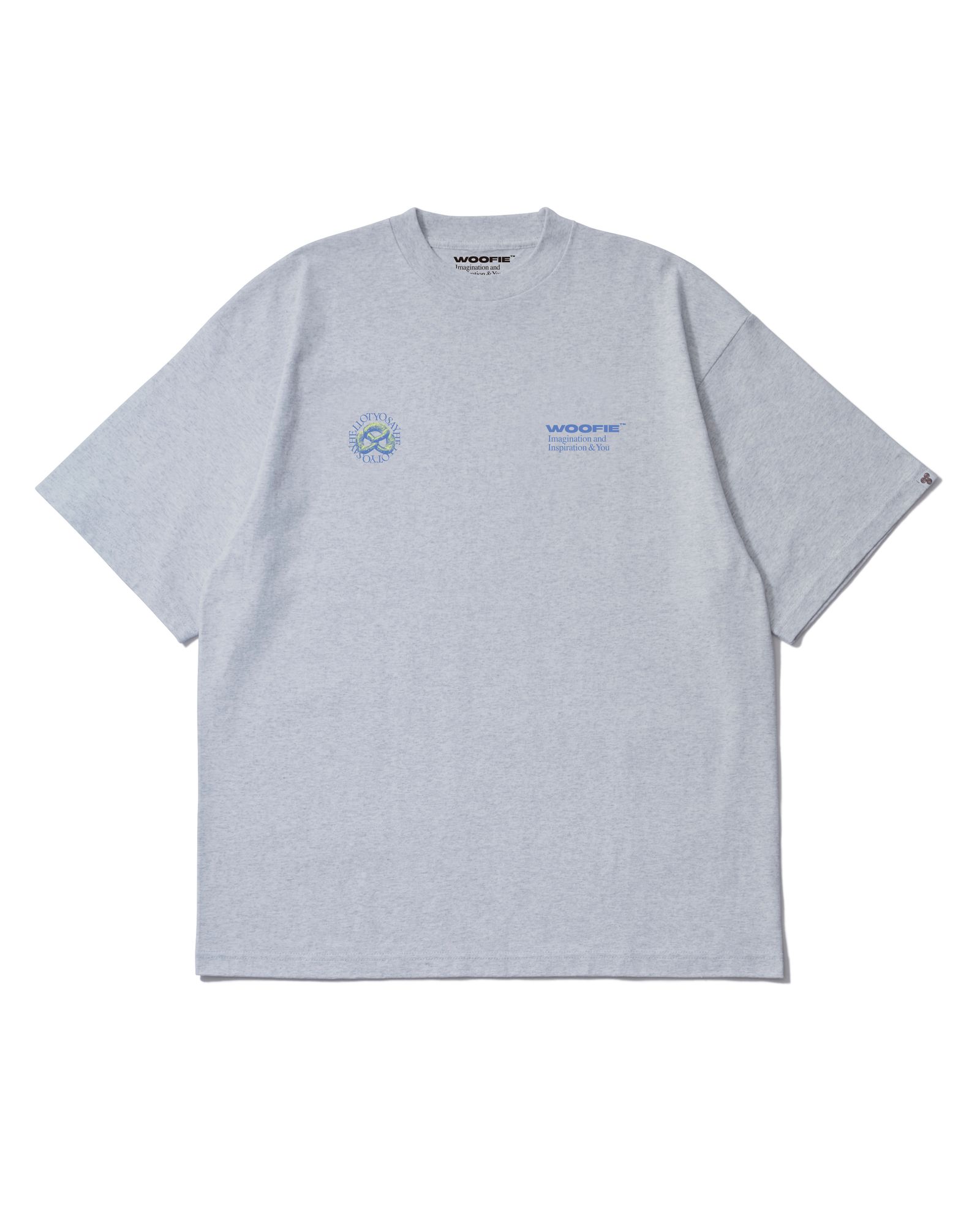 Woolfe Pretzels Tee / Tシャツ(Ash)