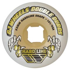 DOUBLE DURO GUM HARDLINE  | 101/95A (ハード) 53MM | ホワイト