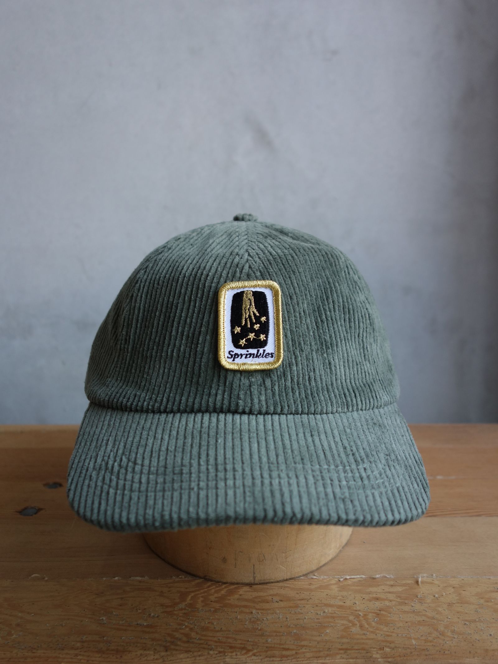 DUST STARS - CORD HAT - Cactus green / キャップ