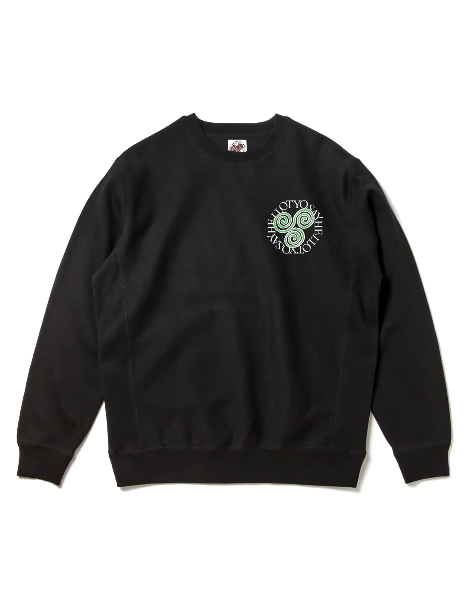 Slap Logo Crew Black / スウェット