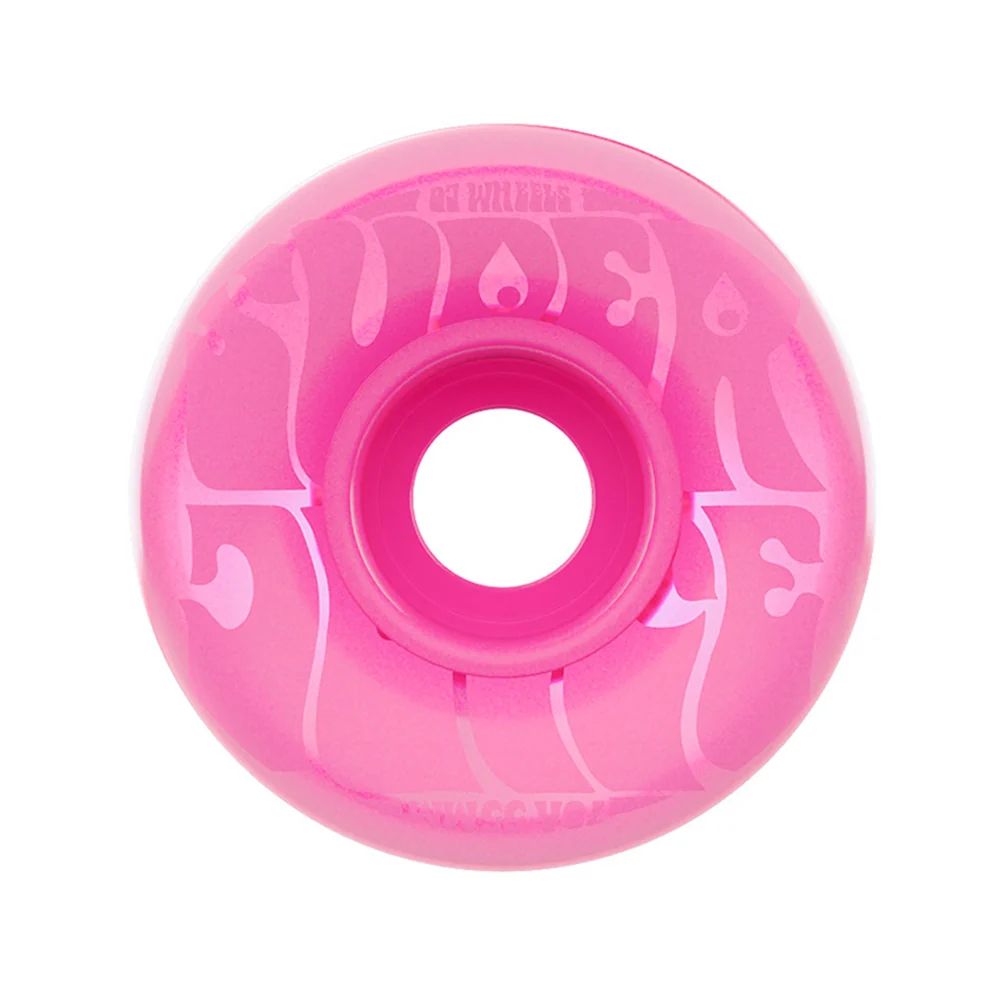 55mm BUBBLE GUM MINI SUPER JUICE TRANS PINK 78A SKATEBOARD WHEELS | ピンク