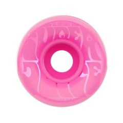 55mm BUBBLE GUM MINI SUPER JUICE TRANS PINK 78A SKATEBOARD WHEELS | ピンク