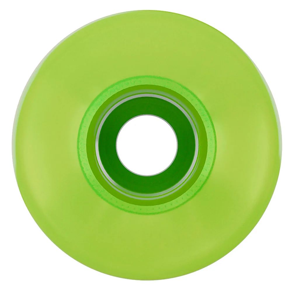60mm BUBBLE GUM SUPER JUICE TRANS GREEN 78A SKATEBOARD WHEELS | ピンク