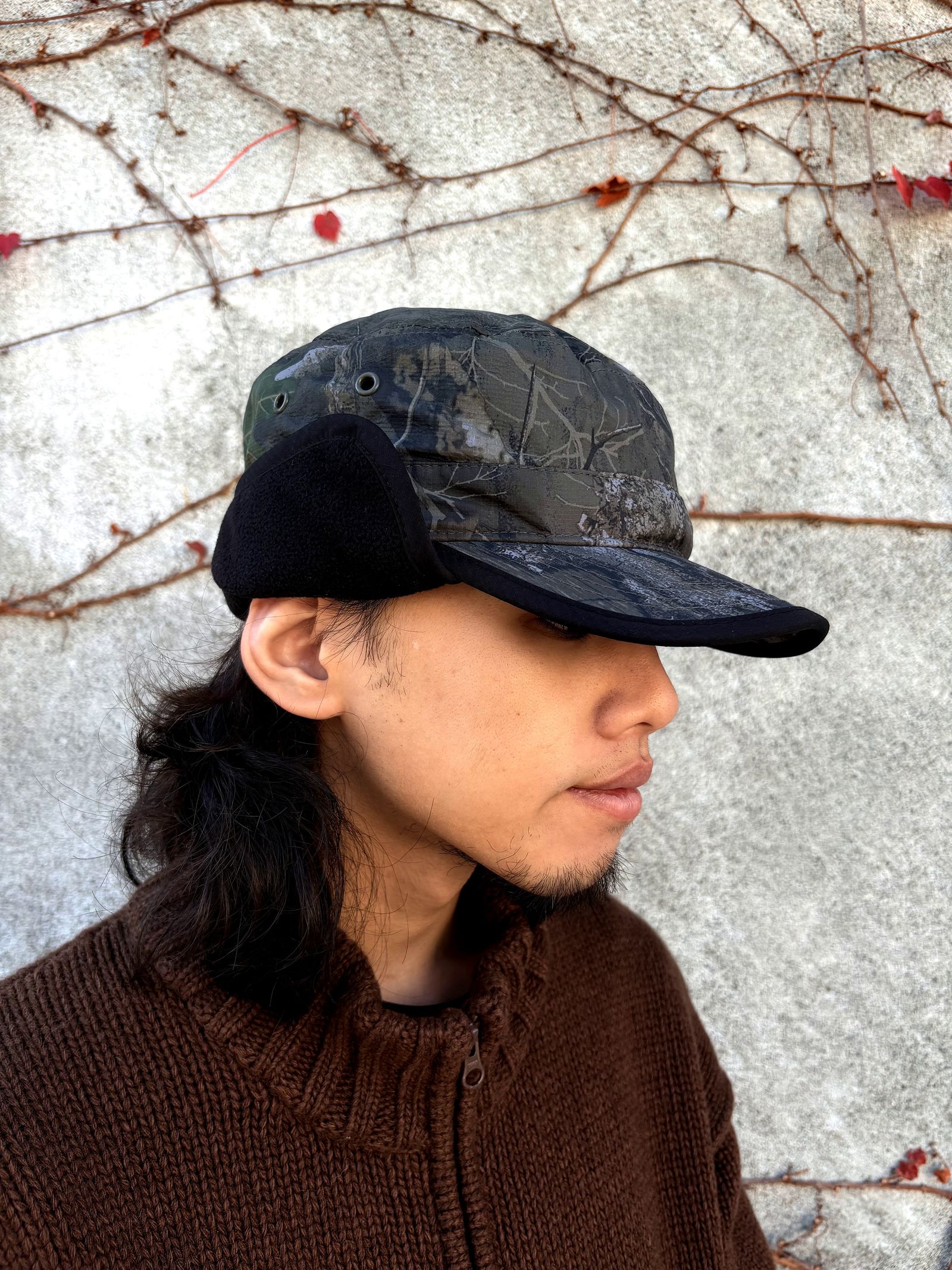 NYLON ARMY CAP (REAL TREE CAMO) / キャップ