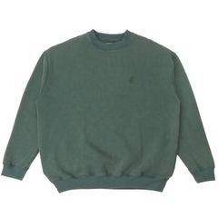 Solid Workers Sweater Washed Forest Green / スウェット