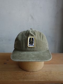 DUST STARS - WASHED DAD HAT - Olive green / キャップ