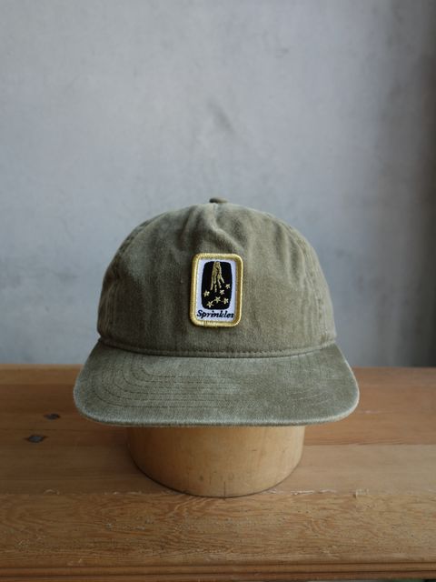 DUST STARS - WASHED DAD HAT - Olive green / キャップ