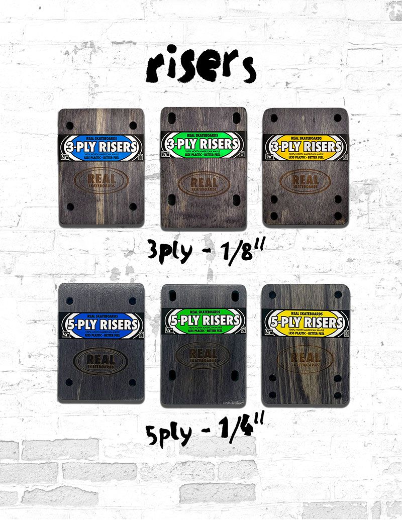 RISER 3-PLY- UNIV | 1/8インチ | ライザーパッド
