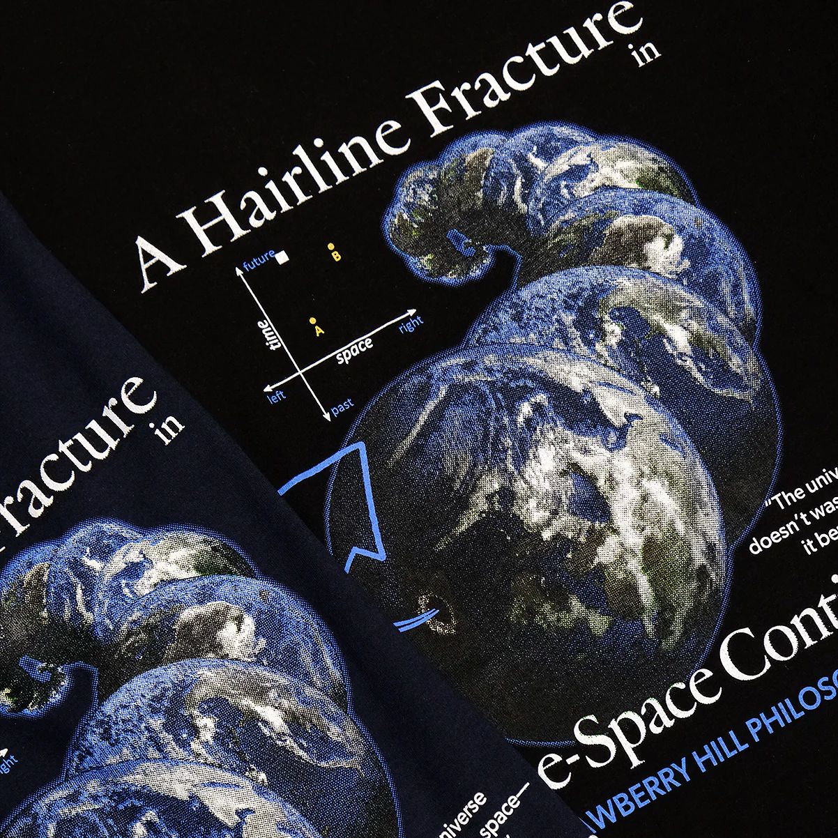 TIME-SPACE CONTINUUM TEE/ Tシャツ(Black)
