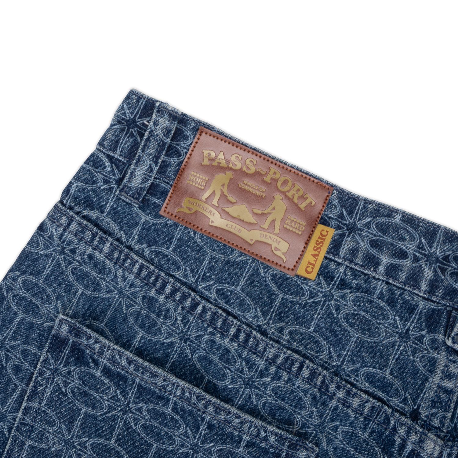 Soap Sparkle Workers Club Jean Washed Dark Indigo / デニム