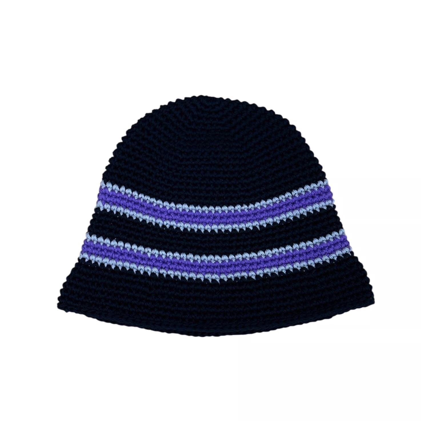 CRUSHER HAT 25HO ( BLACK/PURPLE ) / クラッシャーハット