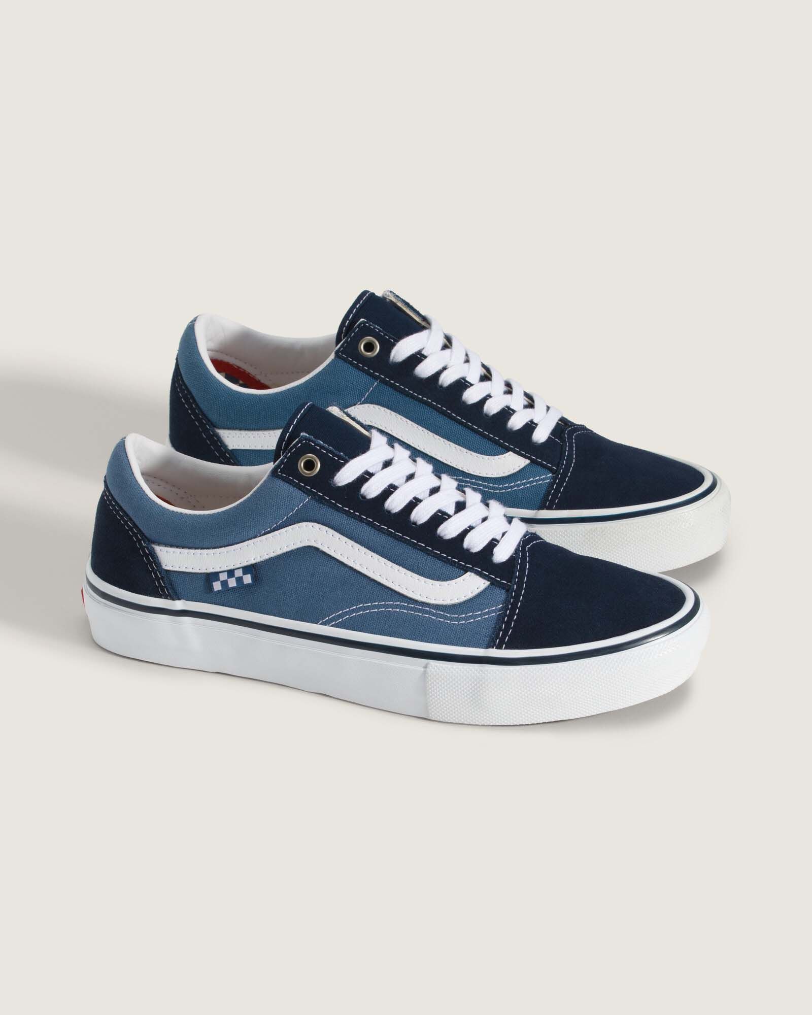 Vans Skate Old Skool ( Navy / White )/ スケボー シューズ