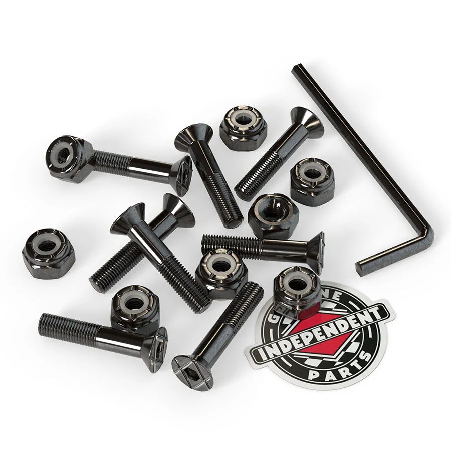 GENUINE PARTS 7/8" ALLEN HARDWARE BLK | 7/8インチ 六角 | ブラック | ハードウェア (ナット+ボルト)