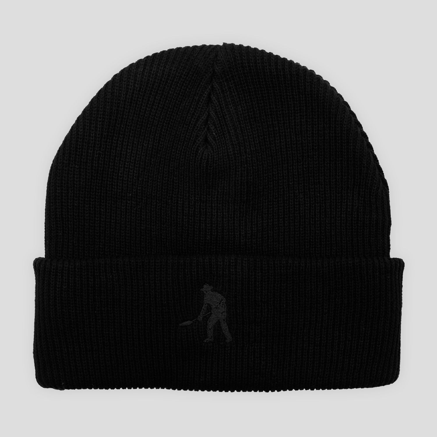 Solid Cotton Black / ビーニー