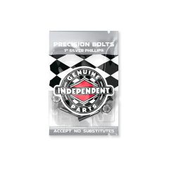 GENUINE PARTS 1" PHILLIPS HARDWARE BK/SLV | 1インチ プラス | ブラック/シルバー | ハードウェア (ナット+ボルト)