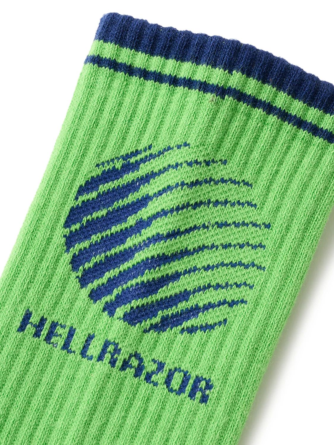 LOGO SOX 26AW GREEN/NAVY / ソックス