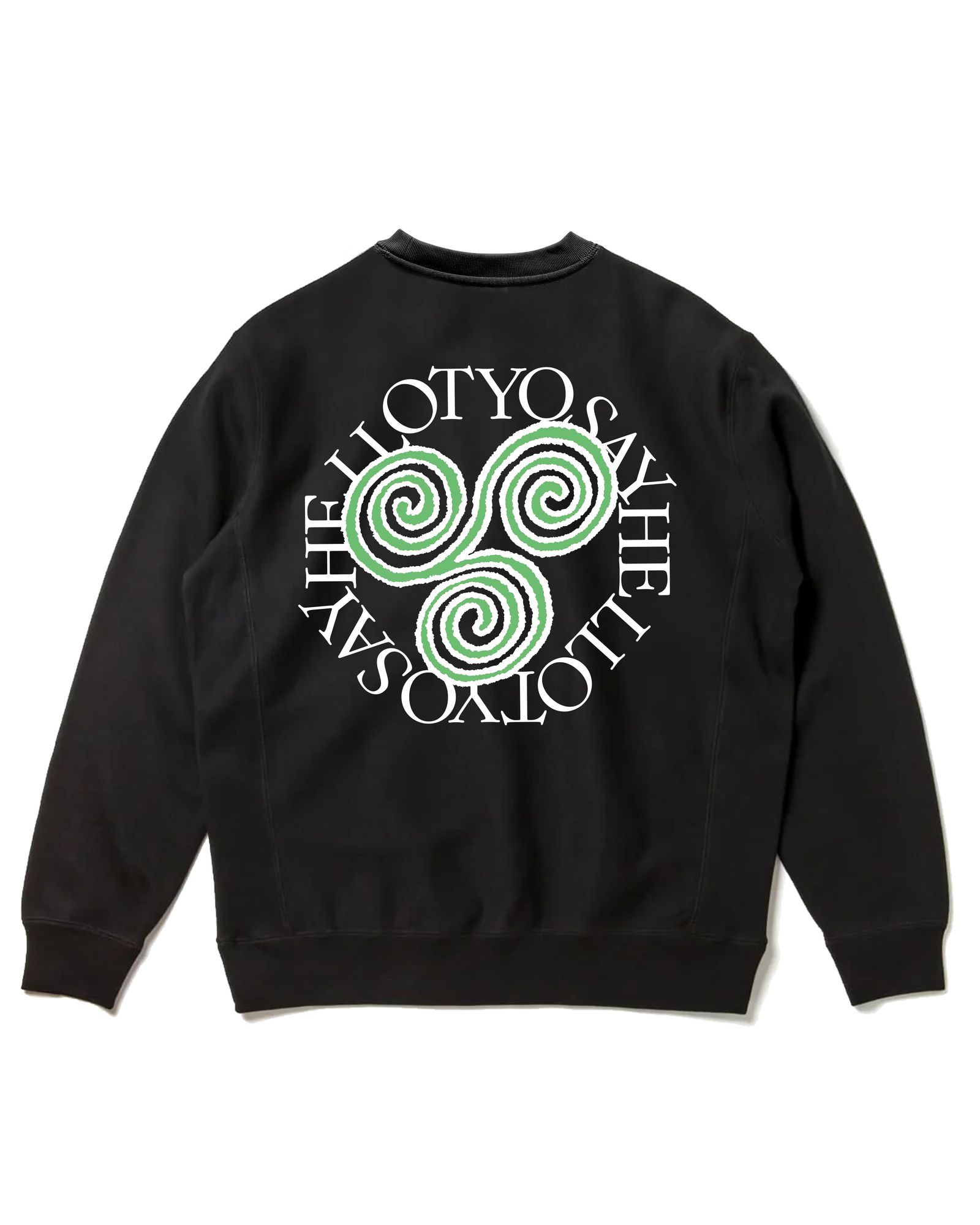 Slap Logo Crew Black / スウェット