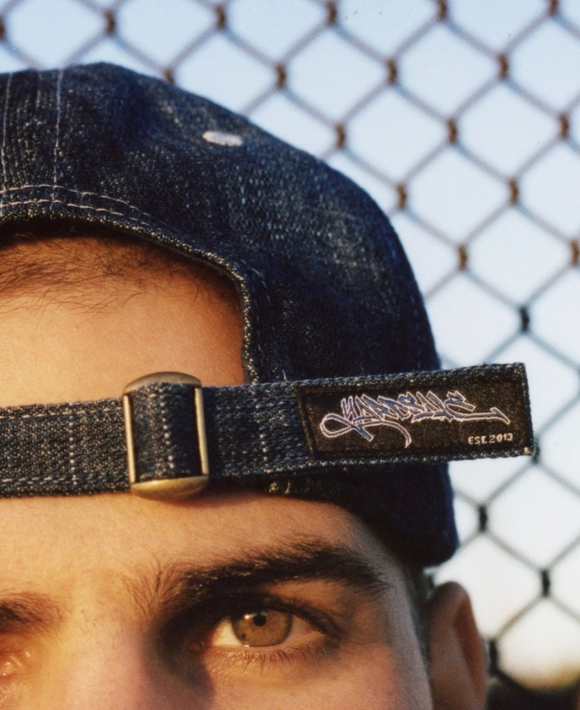 YARDSALE FADED SLUB DENIM CAP BLUE / キャップ