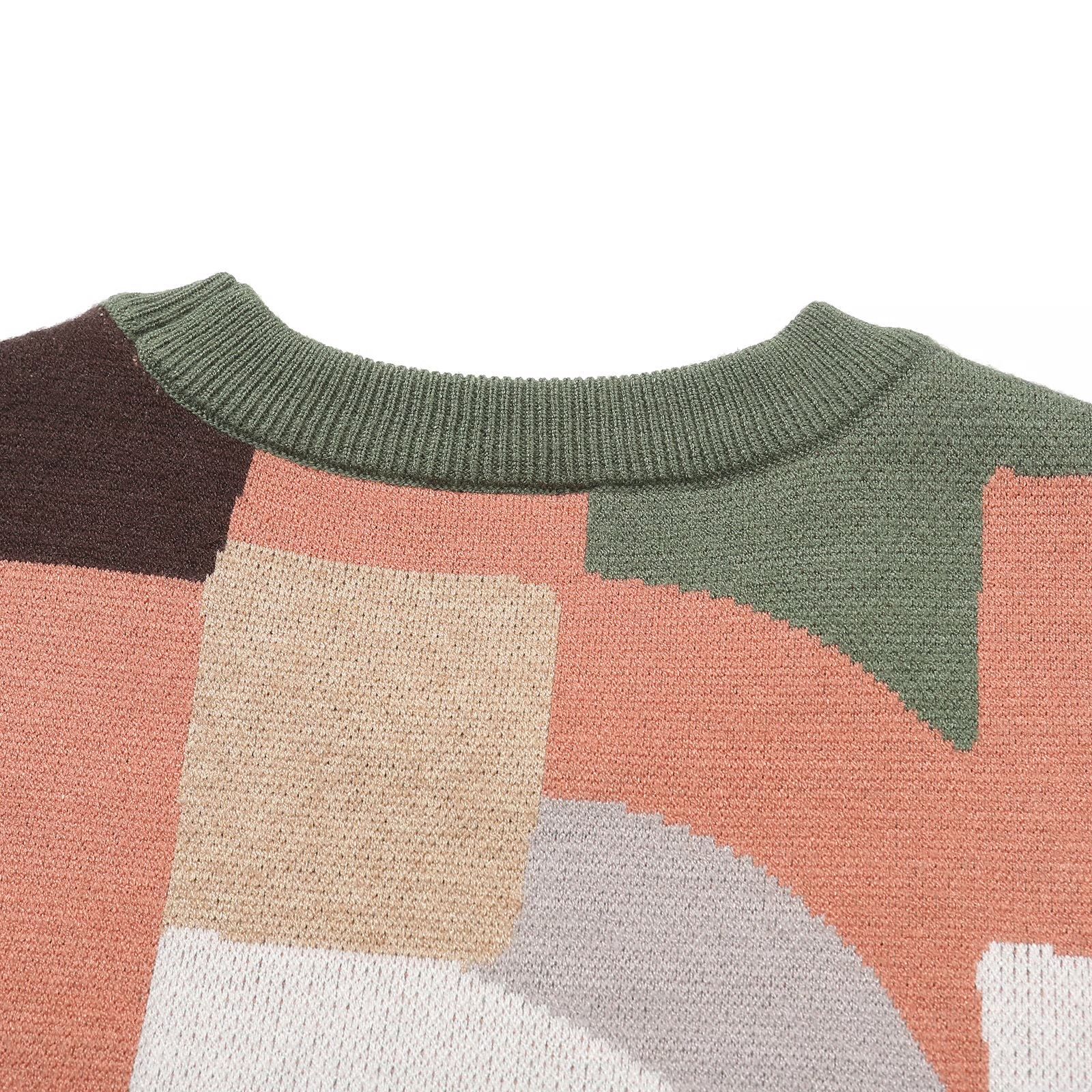 MOSA CREWNECK KNIT MULTICO / ニット セーター