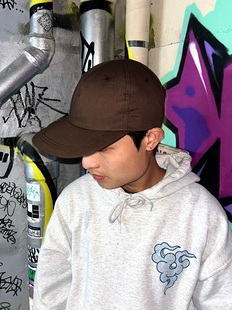 JHAKX "Stitch Dobby Hat's"( Dark Brown ) / キャップ