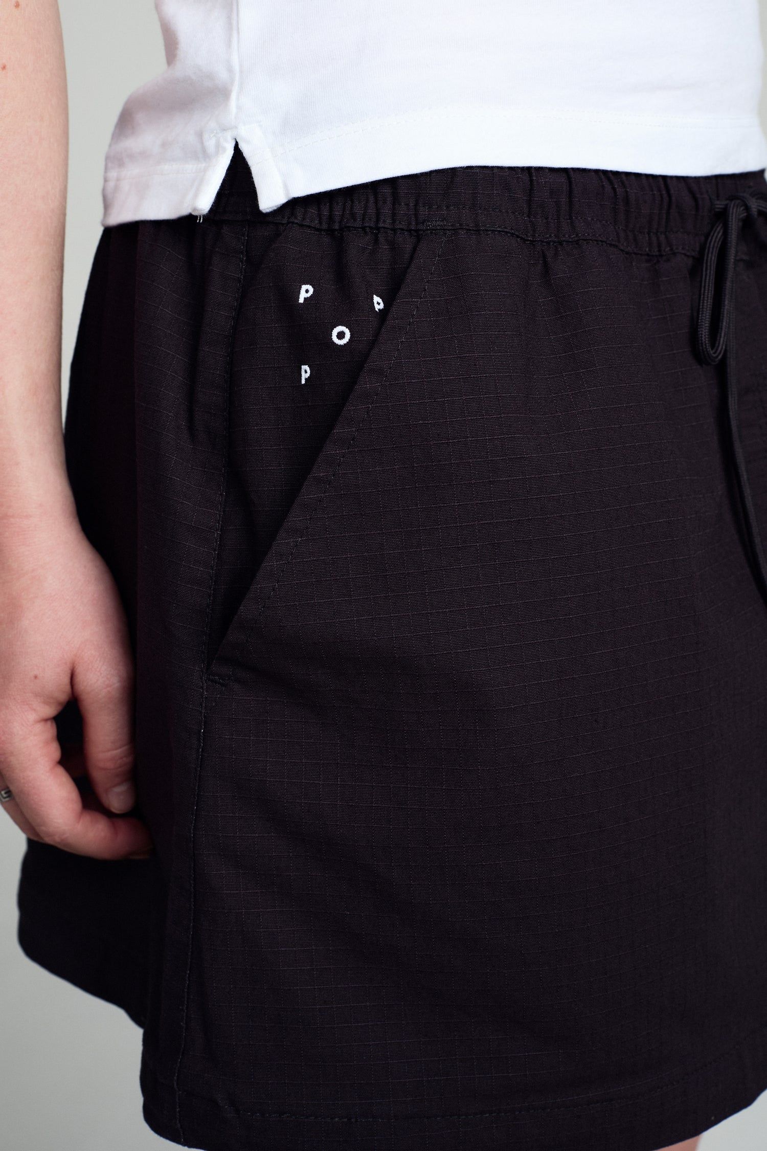 POP Sophie Zip Off Skirt Anthracite / ジップアップ スカート